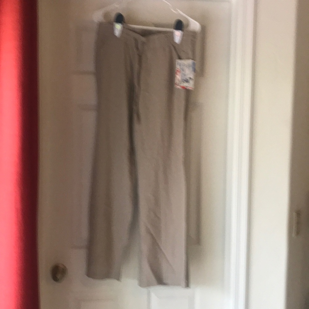 Linen pants tan